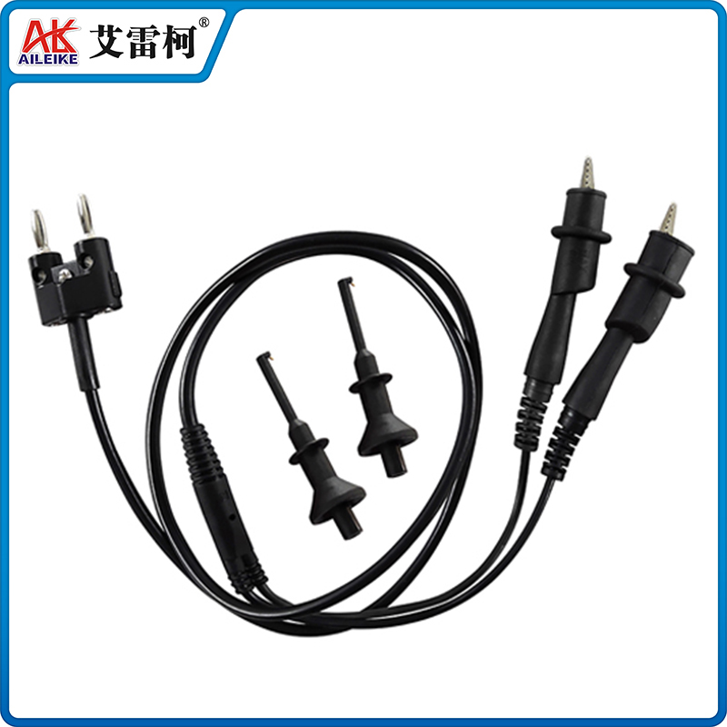 00475-0003-0001 手操器通信線（全黑鉤夾直插） 