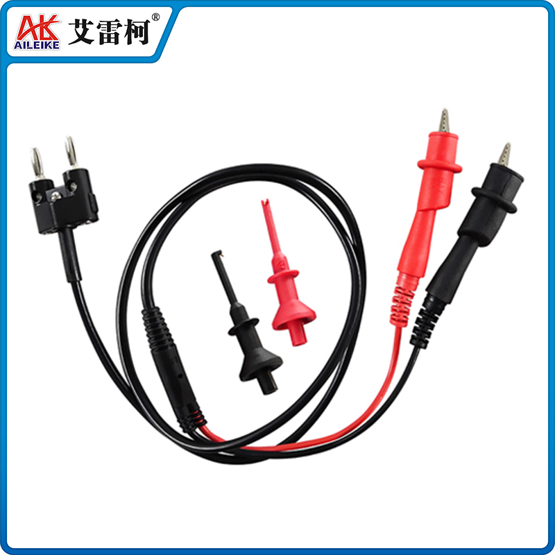 00475-0004-0001 手操器通信線（黑紅鉤夾直插） 